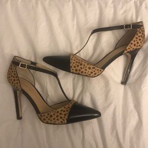 Ivanka Trump Animal Print Heels